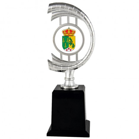 Trofeo de Portadiscos de 3 alturas. Ref. 24109